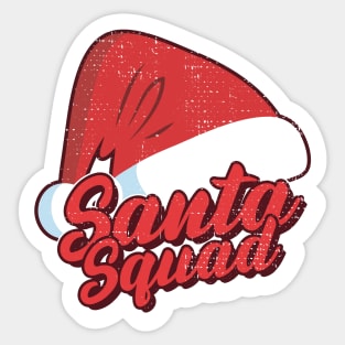 santa squad Sticker